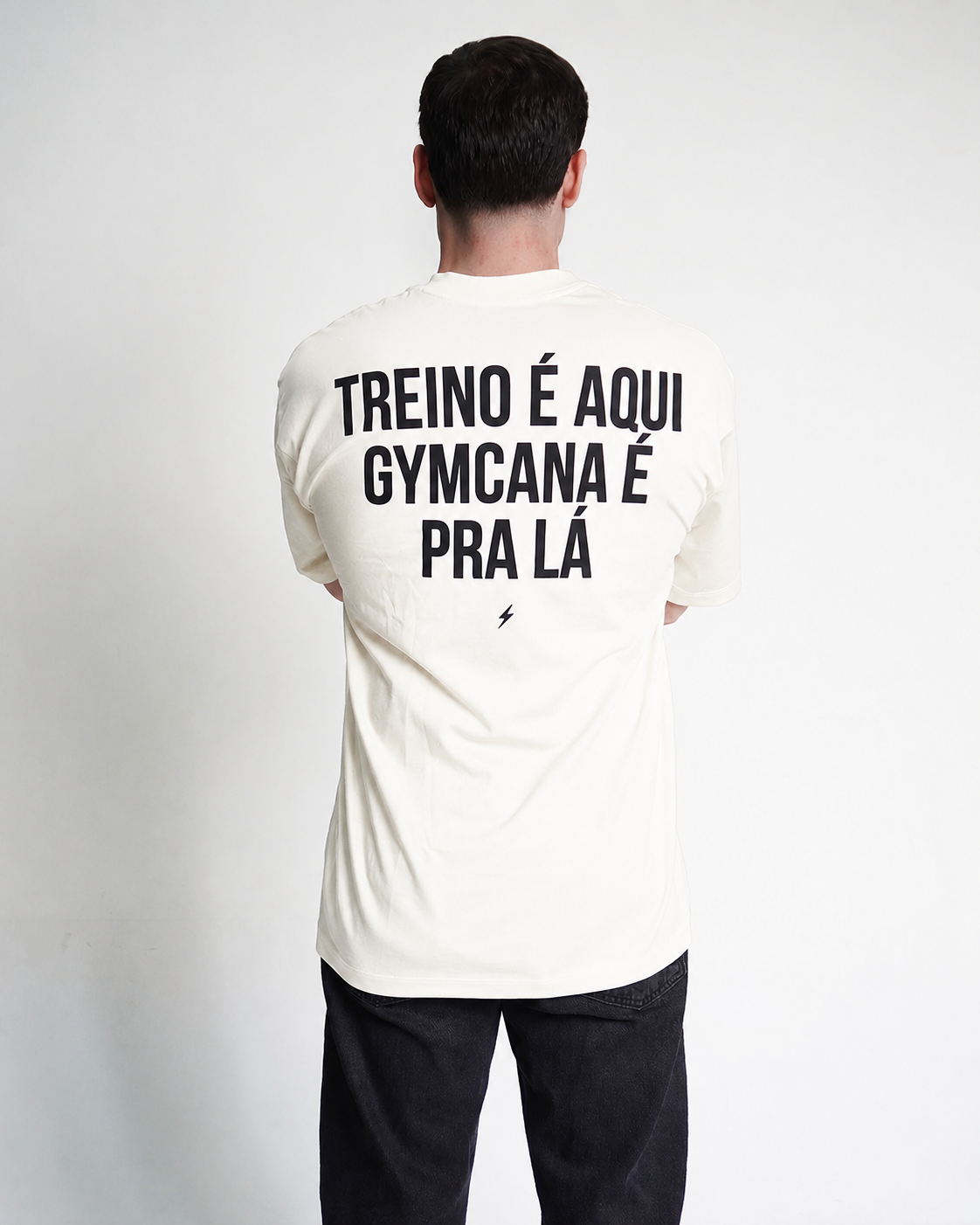 Camiseta Oversized - Gymcana (Offwhite)