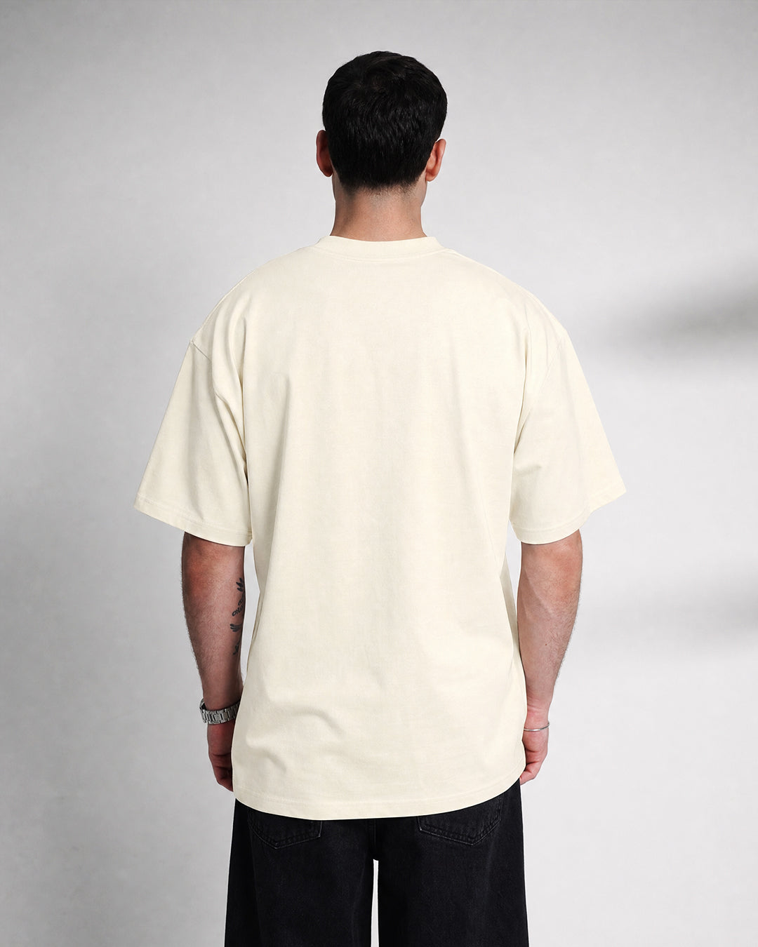Camiseta Oversized - Guris Gym Offwhite