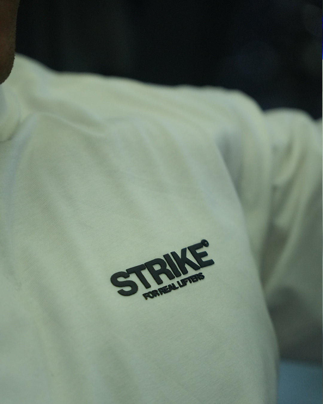 Camiseta Oversized Intensidade é Carga - Offwhite