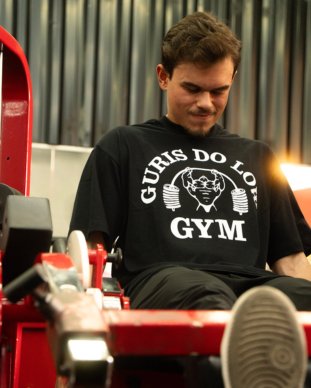 Camiseta Oversized - Guris Gym Preta
