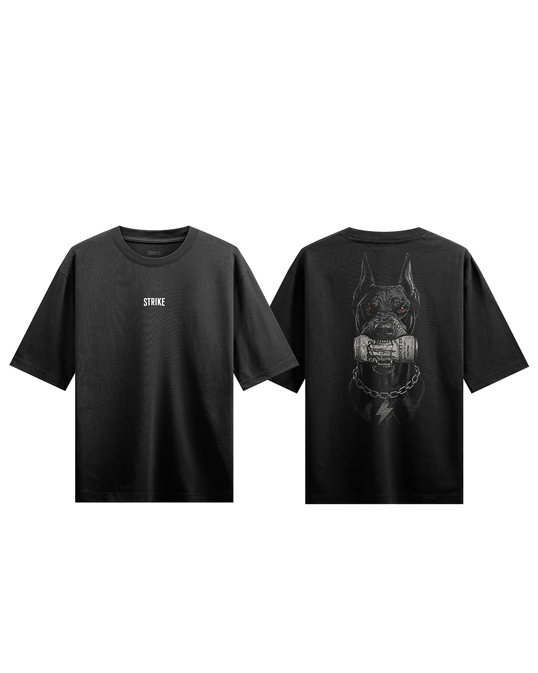 Camiseta Oversized - Monster Dobermann